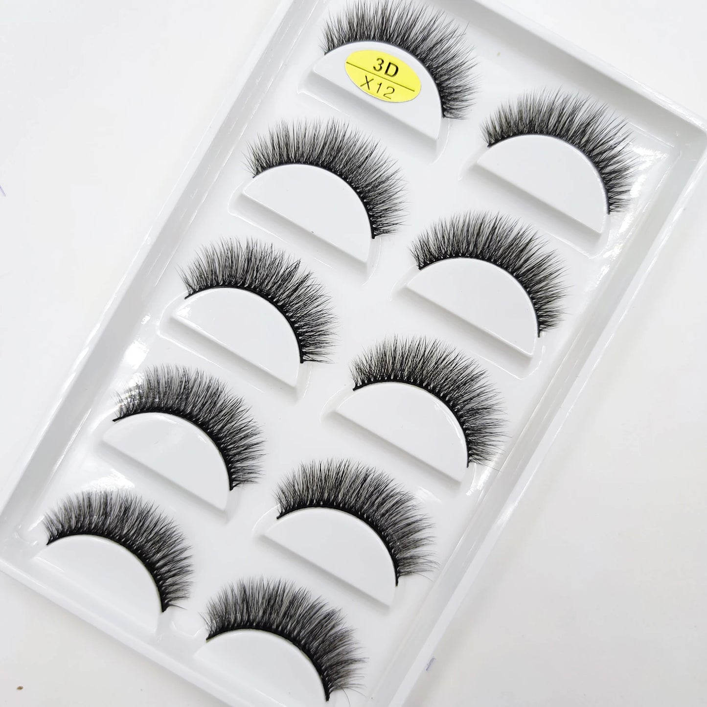 NEW Eyelash 3D Natural Mink False Eyelashes Makeup Fake Eye Lashes Faux Cilios Make Up Beauty Tools 5 Pairs