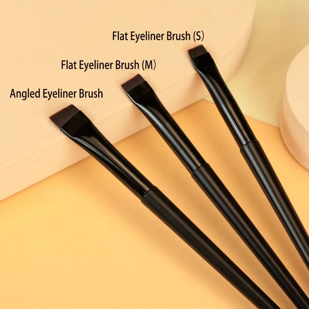 Blade Makeup Brushes Angled Thin Eyebrow Brush Flat Fine Eyeliner Brush Professional Liner Brow Make Up Tool