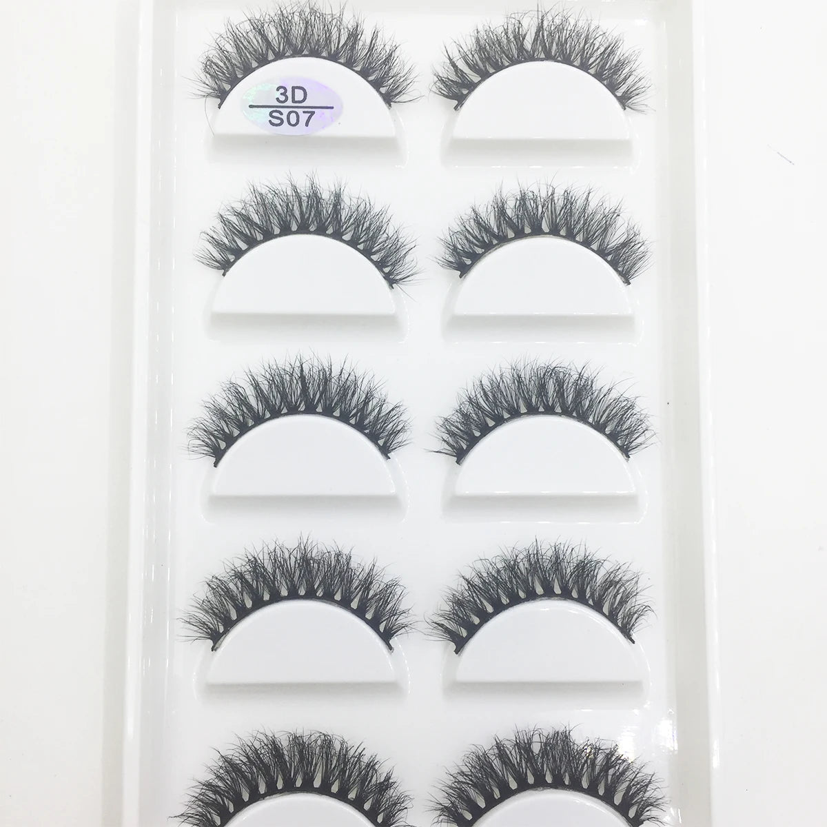 NEW Eyelash 3D Natural Mink False Eyelashes Makeup Fake Eye Lashes Faux Cilios Make Up Beauty Tools 5 Pairs