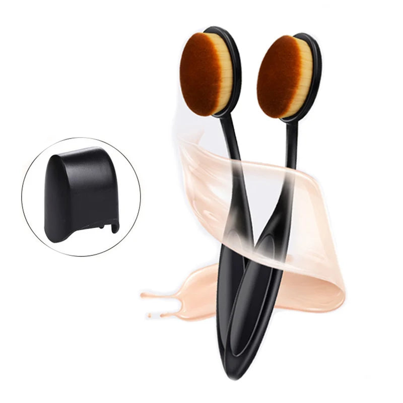 Large Foundation Brush Toothbrush Shaped Makeup Brushes BB Cream Fast Application Liquid Cream Powder Type Brush Make-up Tools